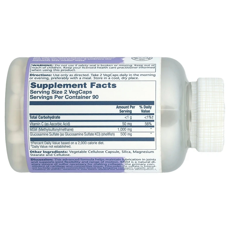 Solaray Msm & Glucosamine