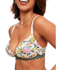 Adore Me Women's Shea Push Up Plunge Bra