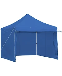 10 x Feet Pop up Gazebo with 4 Height and Adjust Folding Awning