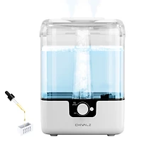 6L Humidifiers for Bedroom Large Room Home, Chivalz Cool Mist Top Fill Humidifiers for Baby Nursery and Plants, 26dB Quiet, Nightlight, Up to 50 Hours