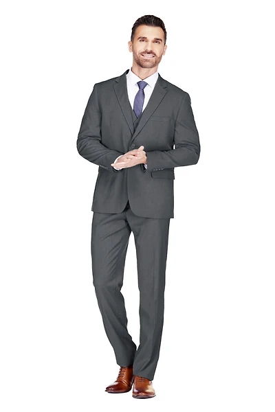 Braveman Men's 3-Piece Classic Fit Performance Stretch Suit