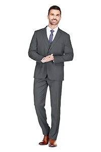 Braveman Men's 3-Piece Classic Fit Performance Stretch Suit