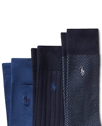 Polo Ralph Lauren Men's 3-Pk. Supersoft Birdseye Dress Socks