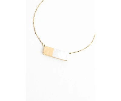 Courage Light and Gold Necklace