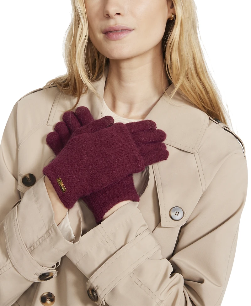 Steve Madden Women's Cozy Touchscreen Gloves, Created for Macy's