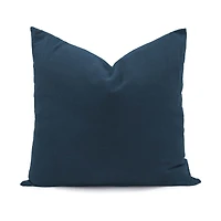 20" x French Linen Pillow with Removable Sham