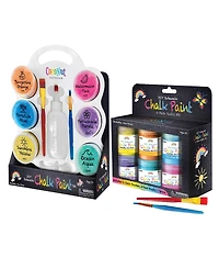 CocoNut Outdoor Chalk Paint Set Diy Sidewalk Chalk Kit 6pk Refill
