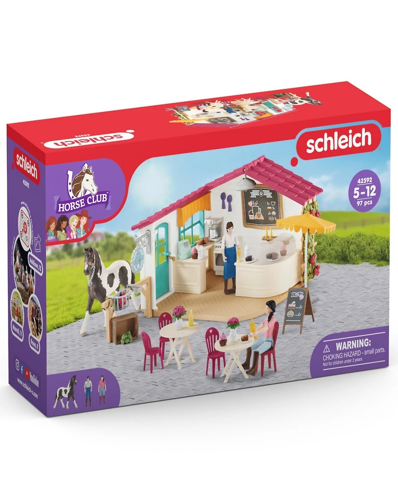 Schleich Horse Club Rider Cafe Playset