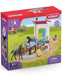 Schleich Horse Club Horse Box With Mare Foal Playset