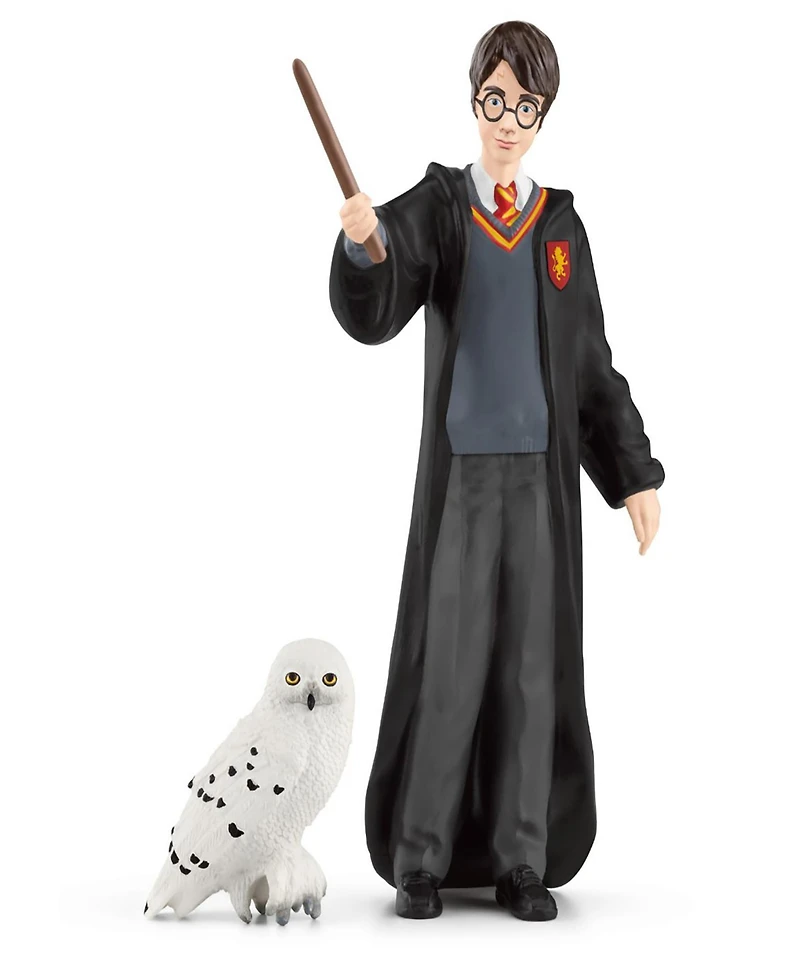 Schleich Wizarding World of Harry Potter 2-Piece Set: Harry Hedwig Figurines
