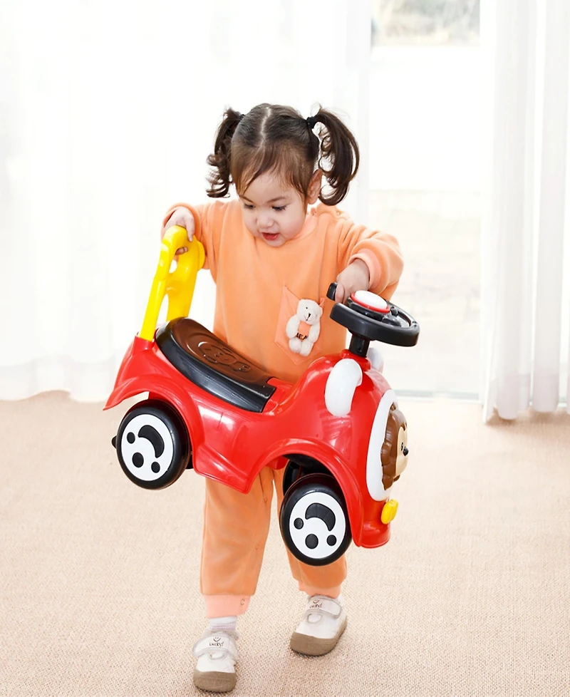 Trimate Toddler Foot to Floor Push and Ride on Car