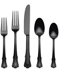 Oneida James Street Black 20-Pc. Flatware Set, Service for 4