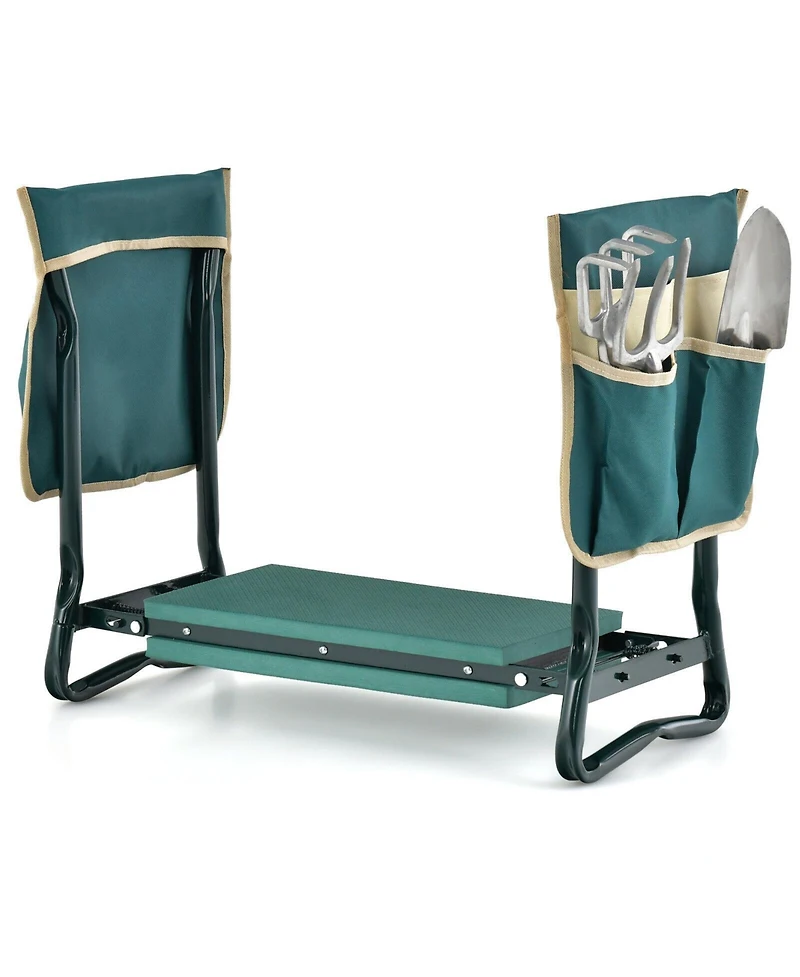 Sugift Folding Garden Kneeler and Seat Bench