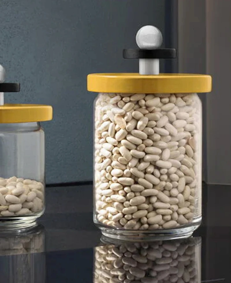 Alessi cup Jar with Lid by Ettore Sottsass