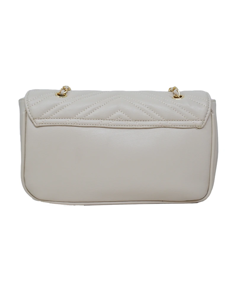 Bebe Rain Leather Shoulder Bag