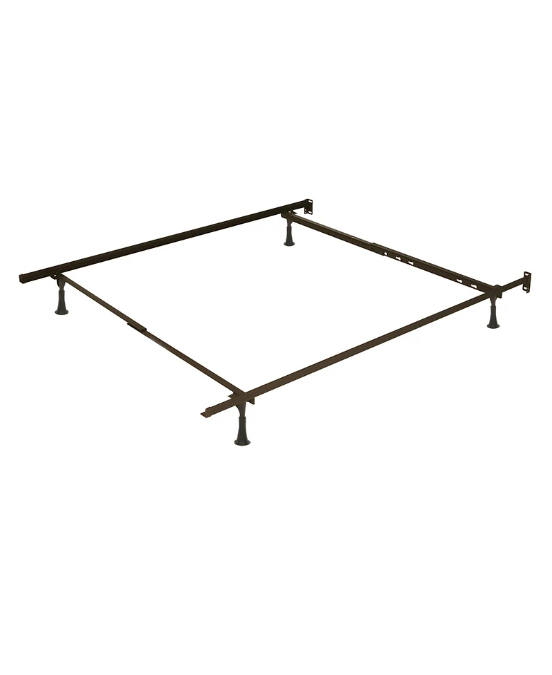 Clara Clark Heavy Duty 4 Lag Adjustable Steel Bed Base - Universal Twin & Full