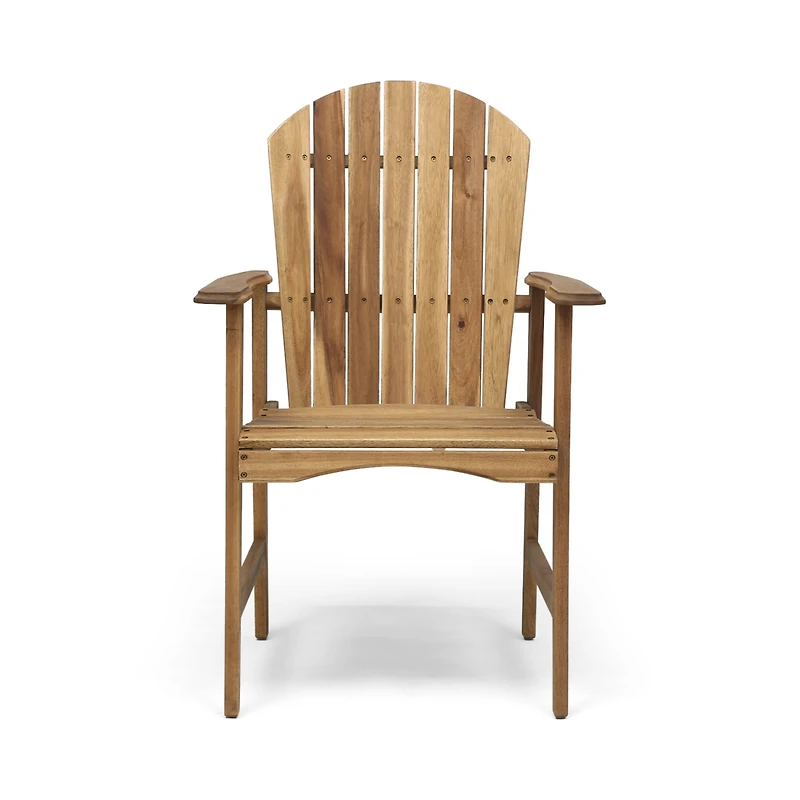 Streamdale Acacia Wood Adirondack Chairs (Set of 2) for Outdoor Patio