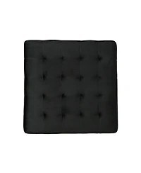 Streamdale Oversized Tufted Velvet Ottoman for Comfort & Style