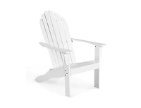 Slickblue Acacia Wood Outdoor Adirondack Chair with Ergonomic Design
