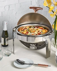 Celebrations by Denmark 6.3-Qt. Stainless Steel Round Chafing Dish