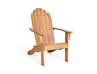 Slickblue Acacia Wood Outdoor Adirondack Chair with Ergonomic Design