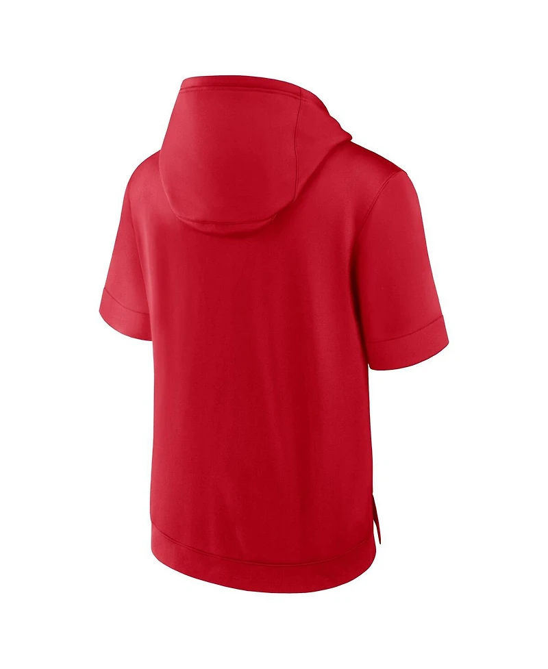 Nike Men's Red St. Louis Cardinals 2024 City Connect Short Sleeve Pullover Hoodie