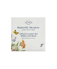 Lenox Butterfly Meadow Coasters, Set of 4