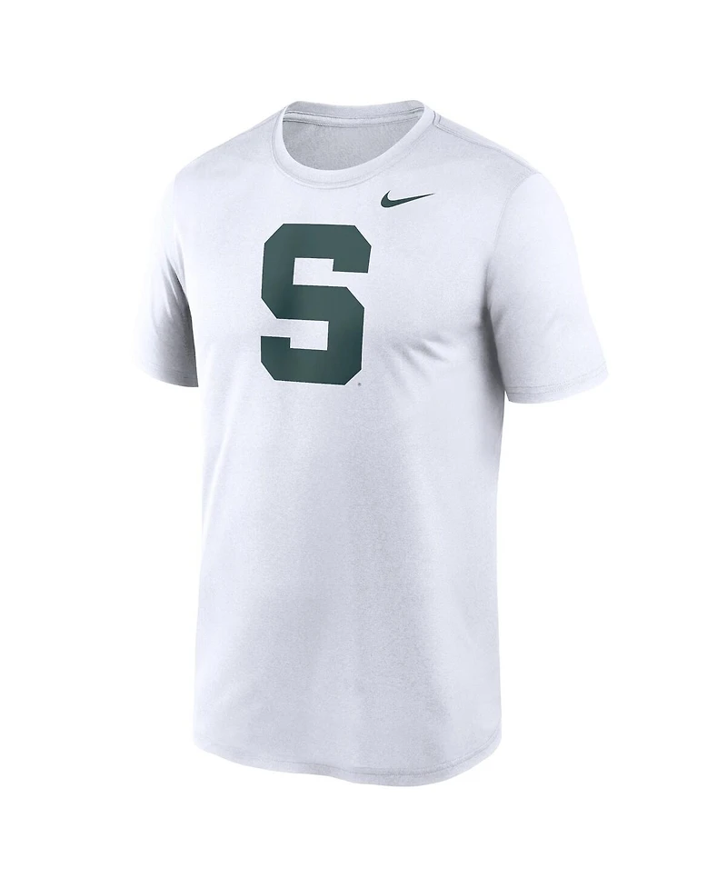 Nike Men's White Michigan State Spartans Primetime Legend Alternate Logo T-Shirt
