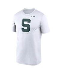 Nike Men's White Michigan State Spartans Primetime Legend Alternate Logo T-Shirt