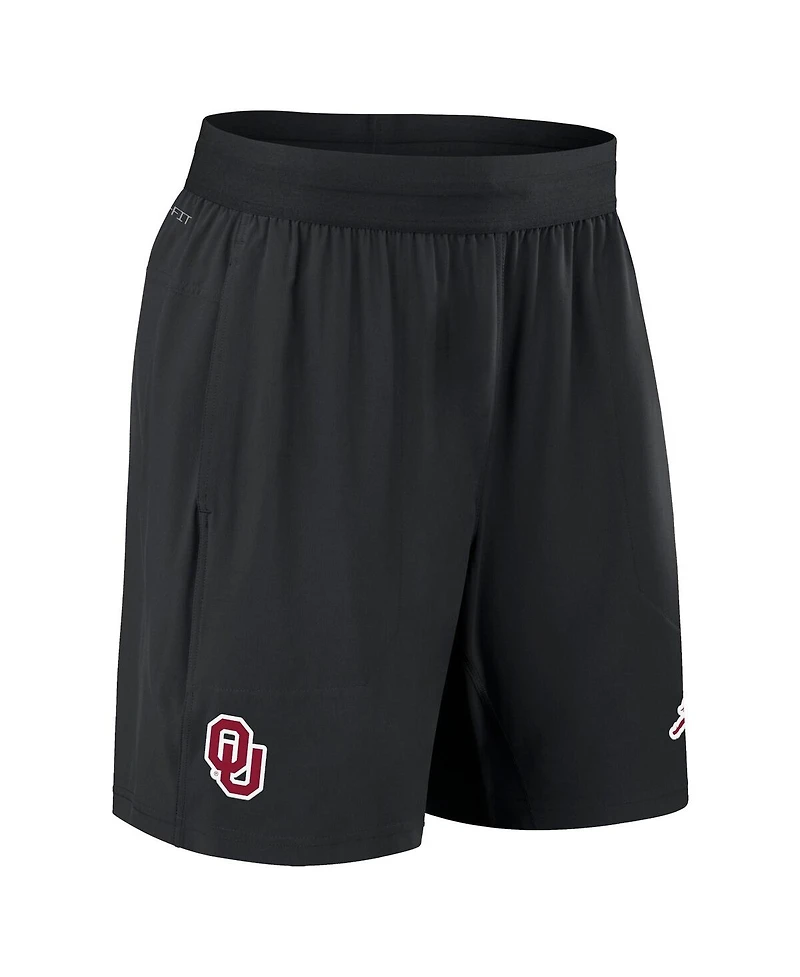 Jordan Men's Black Oklahoma Sooners 2024 Sideline Performance Shorts