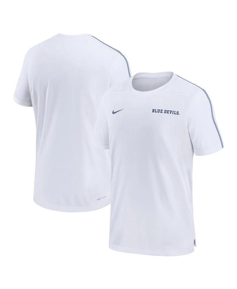 Nike Men's Duke Blue Devils 2024 Sideline Coach Performance T-shirt