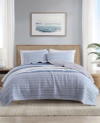 Nautica Fairwater Reversible 2 Piece Quilt Set, Twin