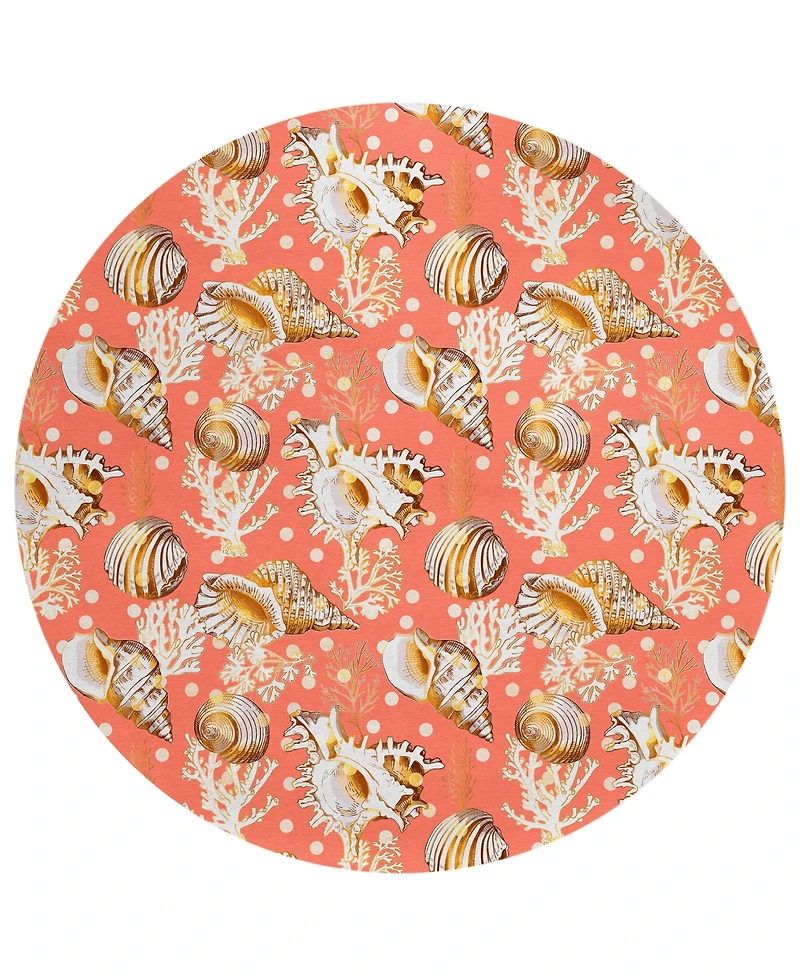 Dalyn Seabreeze Washable SZ6 8'x8' Round Area Rug