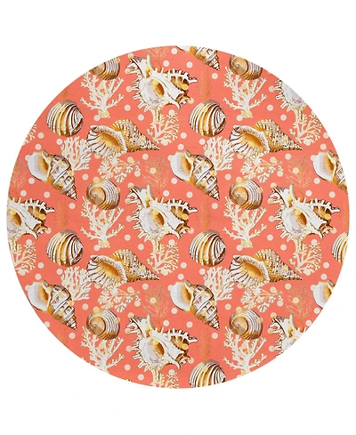 Dalyn Seabreeze Washable SZ6 8'x8' Round Area Rug