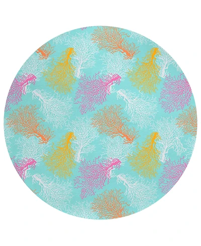 Dalyn Seabreeze Washable SZ3 8'x8' Round Area Rug