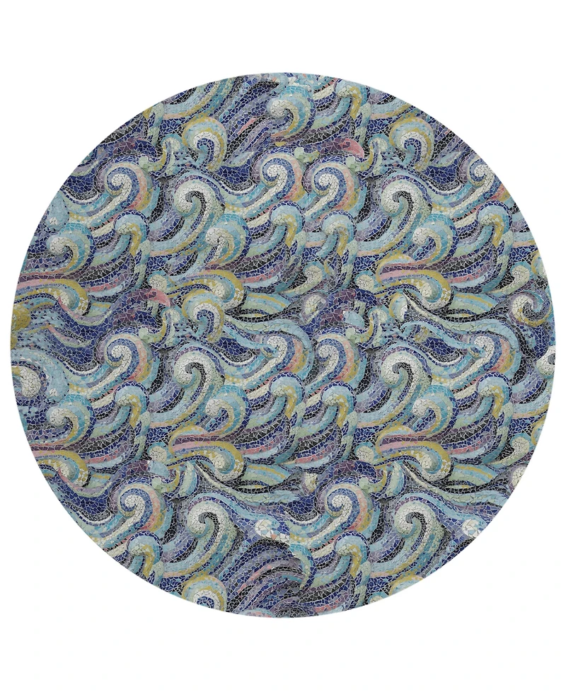 Dalyn Seabreeze Washable SZ14 8'x8' Round Area Rug