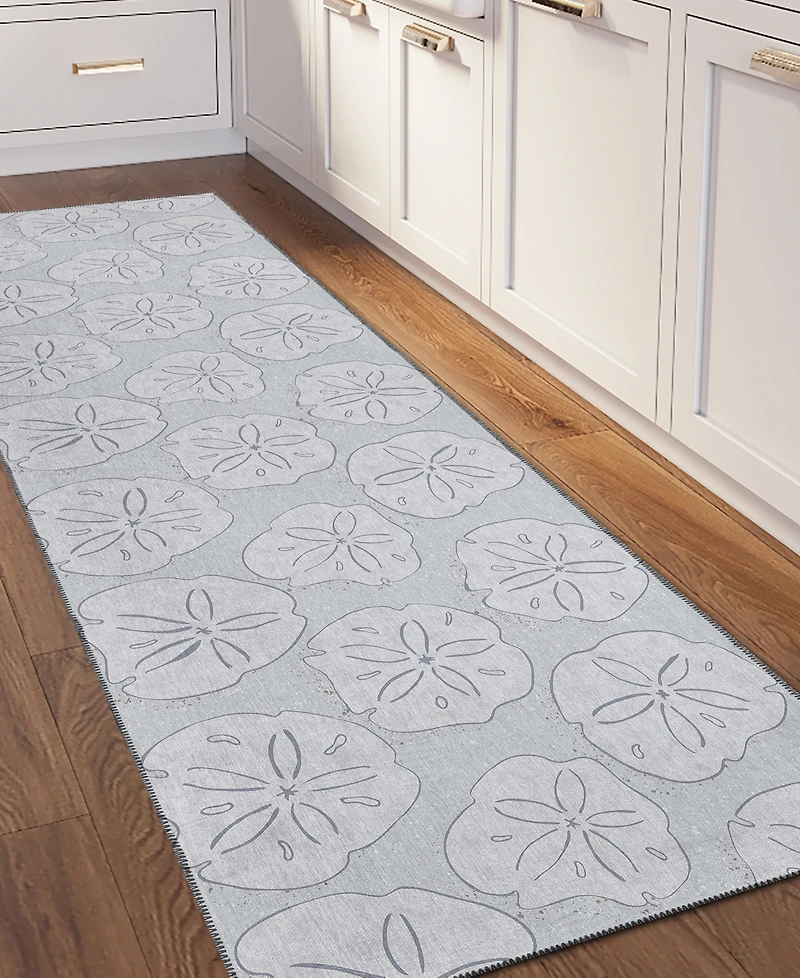 Dalyn Seabreeze Washable SZ10 2'3x7'6 Runner Area Rug
