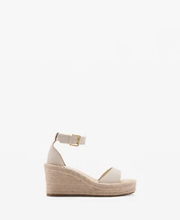 Mango Women's Wedge Buckle Sandals