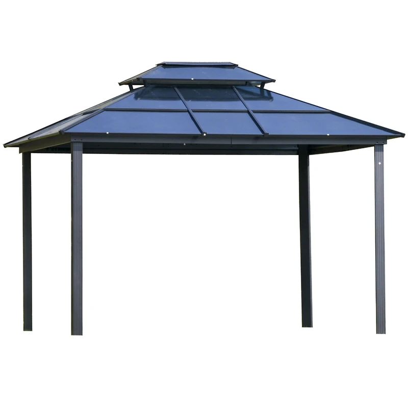 Modern Aluminum-Framed Gazebo for Outdoor Serenity and Protection