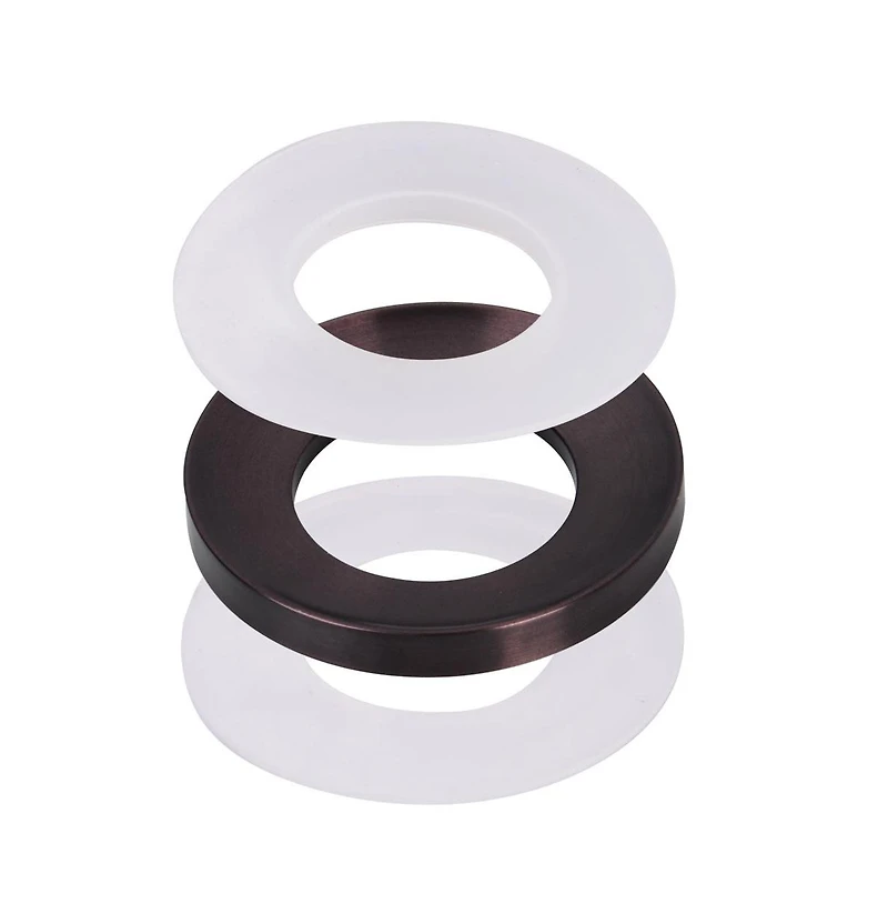 Aquaterior 3" Mounting Ring Spacer For Home Spa Bathroom Glass Vessel Sink Mount Support