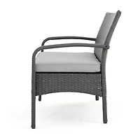 Streamdale Furniture Cordoba Brown Pe Rattan 4-Piece Outdoor Chat Set