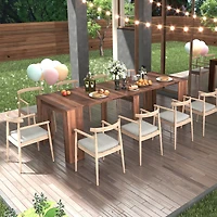 Streamdale Multifunctional extendable console table