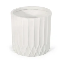 Streamdale Natural Stone Concrete Planter, Pleated