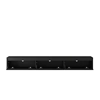 Streamdale Floating Led Tv Shelf with Outlet