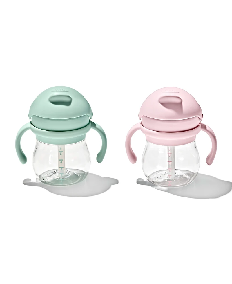 Oxo Tot Transitions 6 Oz Straw Cup with Handles - 2 Pack