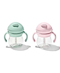 Oxo Tot Transitions 6 Oz Straw Cup with Handles - 2 Pack