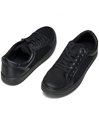 Alpine Swiss Men's David Fashion Sneakers Lace Up Low Top Retro Tennis Shoes