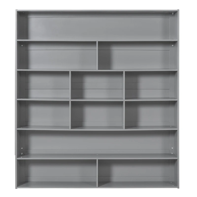 Streamdale Full Over Bunk Bed With 2 Drawers And Multilayer Cabinet