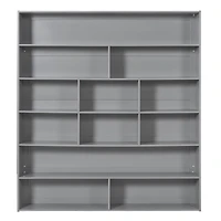 Streamdale Full Over Bunk Bed With 2 Drawers And Multilayer Cabinet