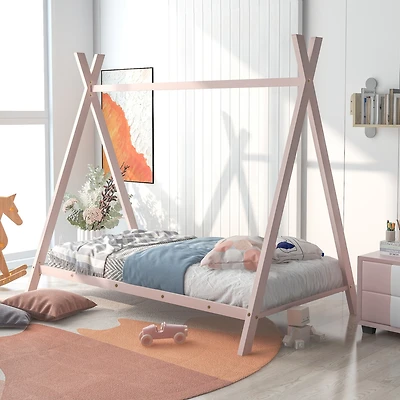 Streamdale Metal Twin Tent House Bed Frame